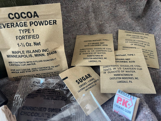 Vietnam War U.S. Army LRP Long Range Patrol Ration