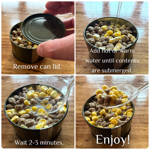 WWII US Army Late War C Ration (Late 1944-1945) – Hero Rations
