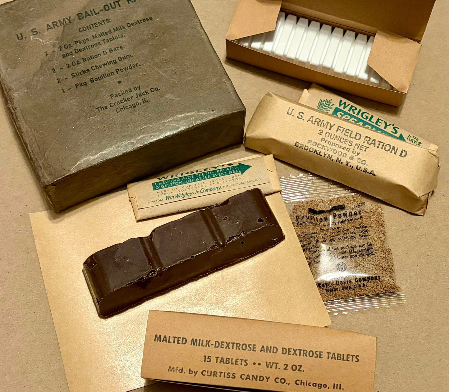 U.S. Army 1942 Bail-Out Ration