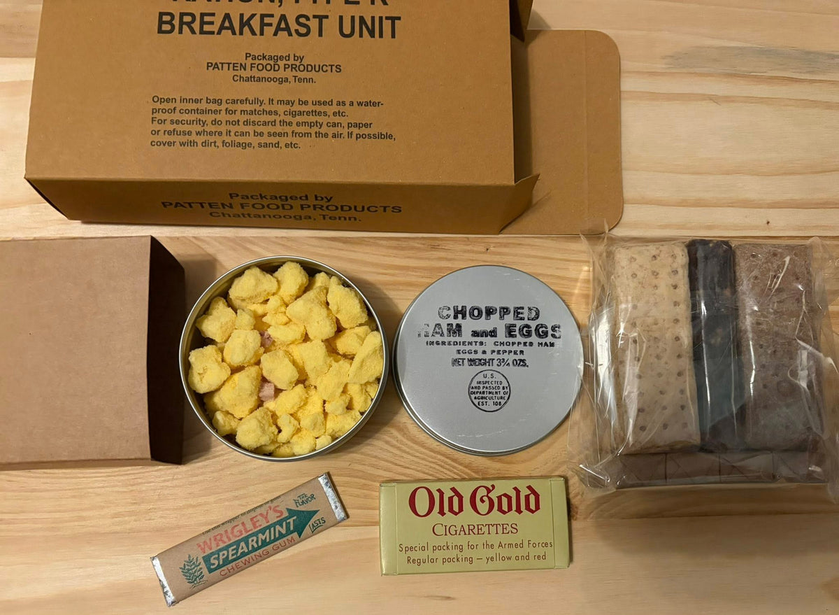 K Ration Bid WWII US Army - K Ration - Mid War Type - Complete and Ready to Eat ...