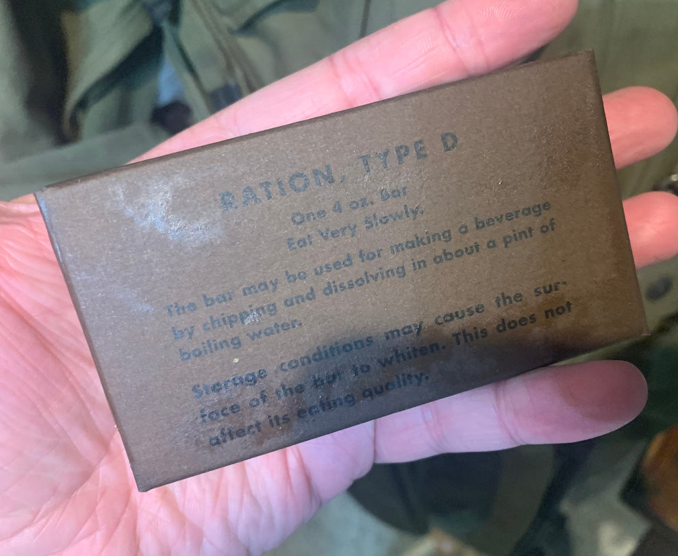 WWII US Army - D Ration - Complete and Ready to Eat – Hero Rations