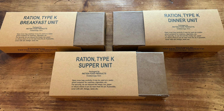 WWII US Army K Ration Mid War Type (Mid 1943-1945) – Hero Rations
