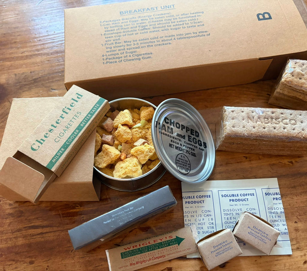 WWII US Army K Ration Mid War Type (Mid 1943-1945) – Hero Rations