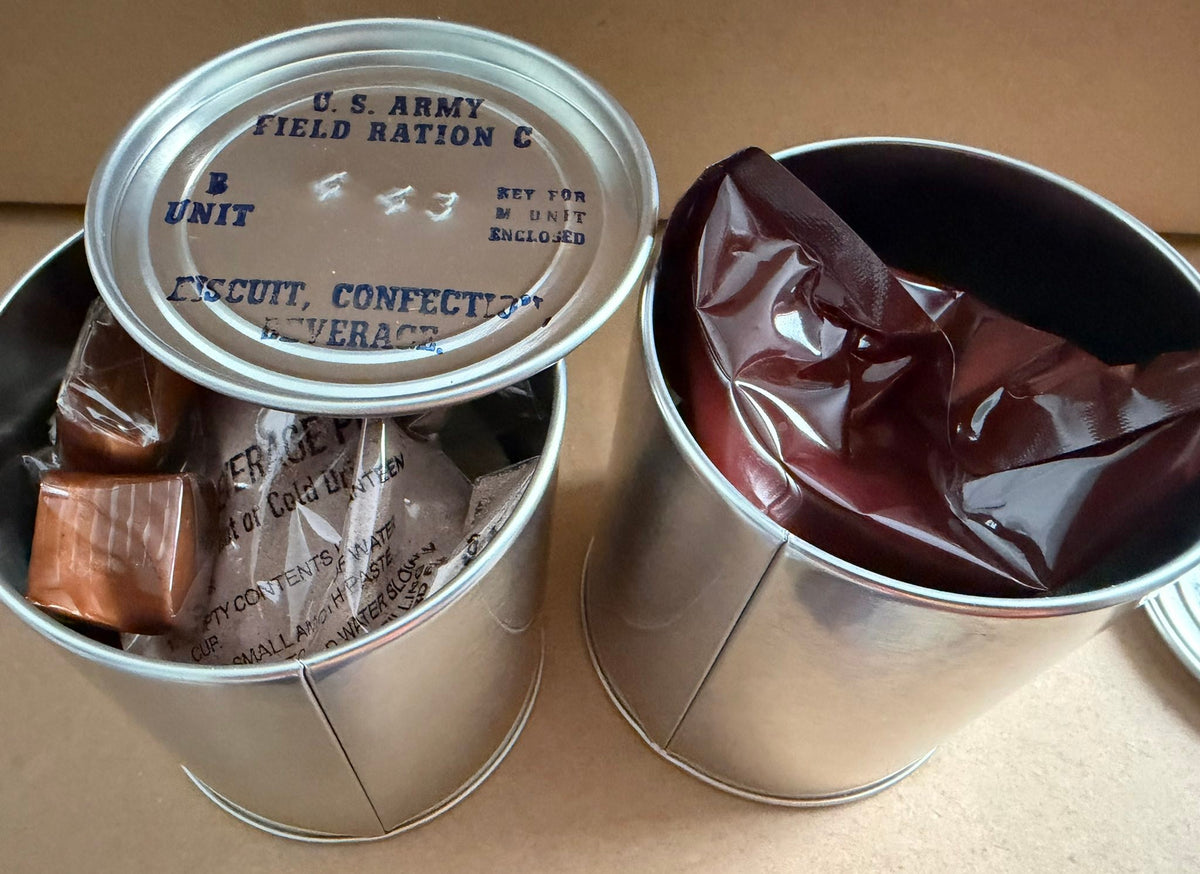 WWII U.S. Army Mid War C Ration (1943-1945) – Hero Rations