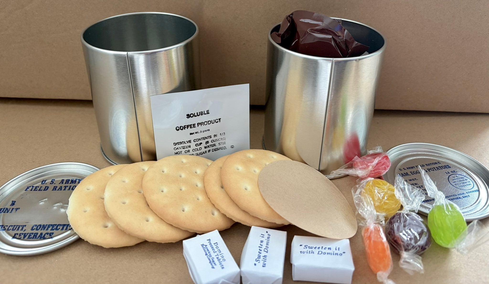 WWII U.S. Army Mid War C Ration (1943-1945) – Hero Rations