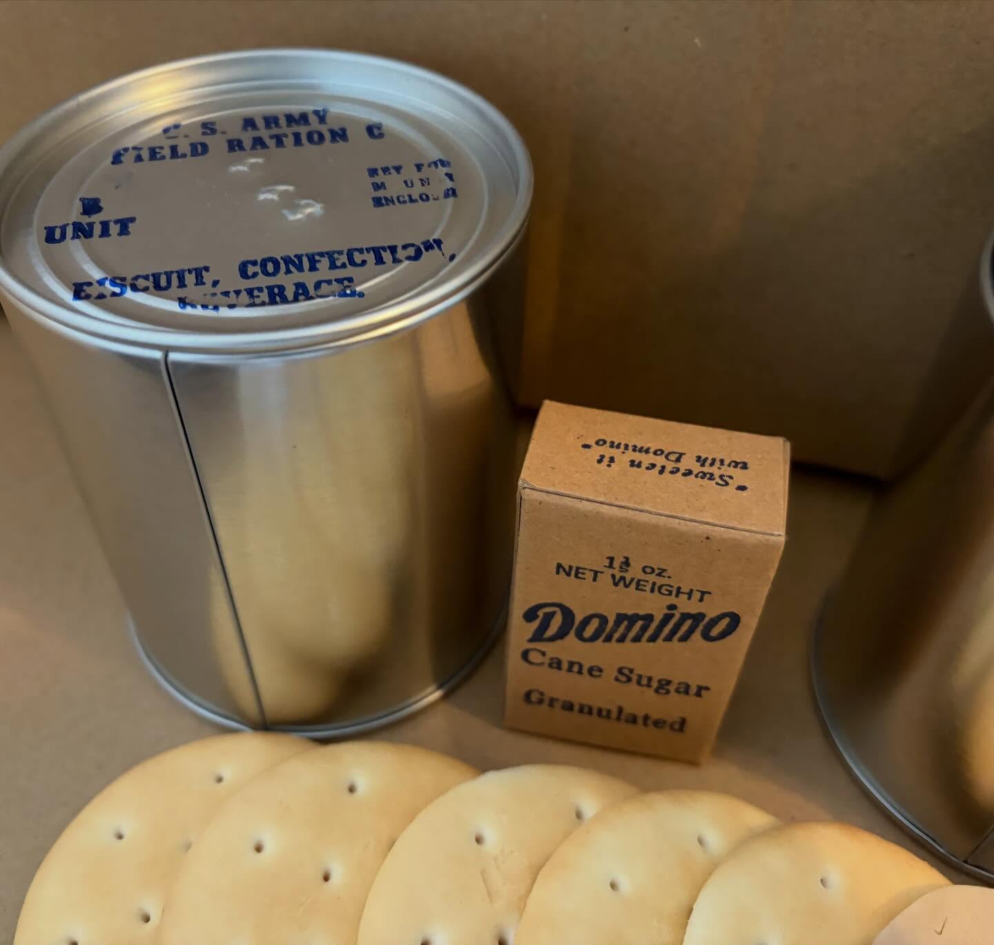 WWII U.S. Army Mid War C Ration (1943-1945)