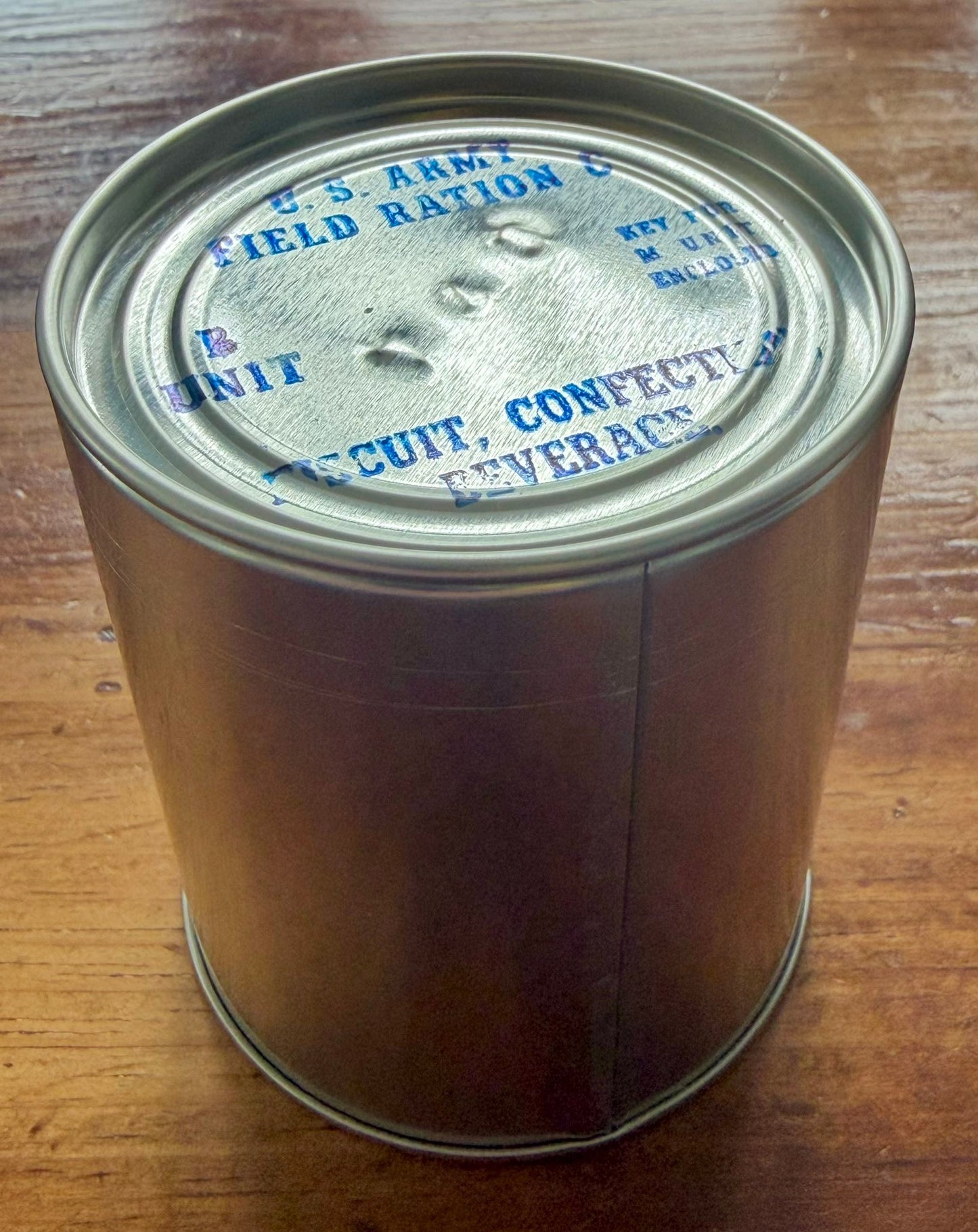 WWII U.S. Army Mid War C Ration (1943-1945)