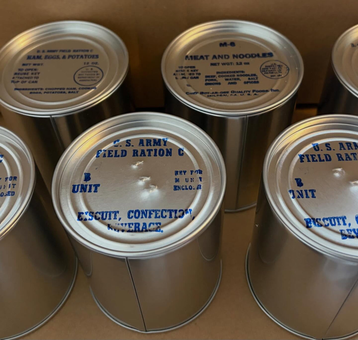 American Rations WWII U.S. Army Mid War C Ration (1943-1945) – Hero Rations