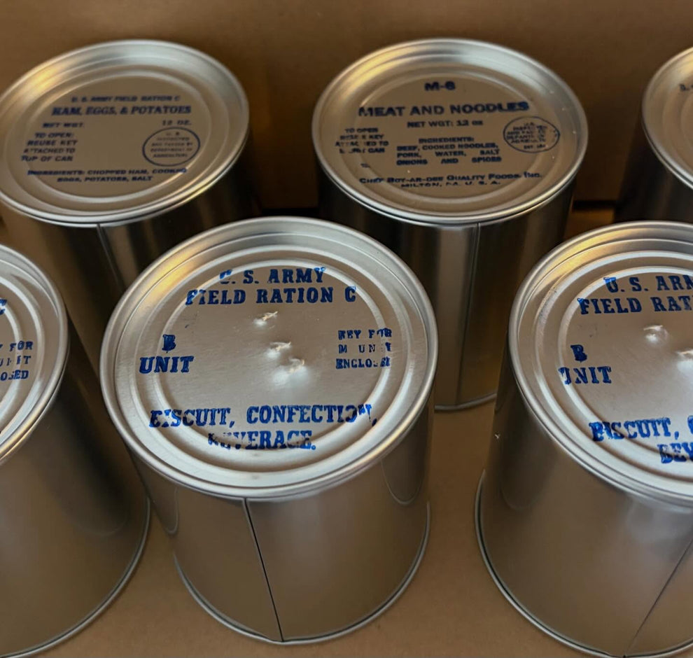 WWII U.S. Army Mid War C Ration (1943-1945) – Hero Rations