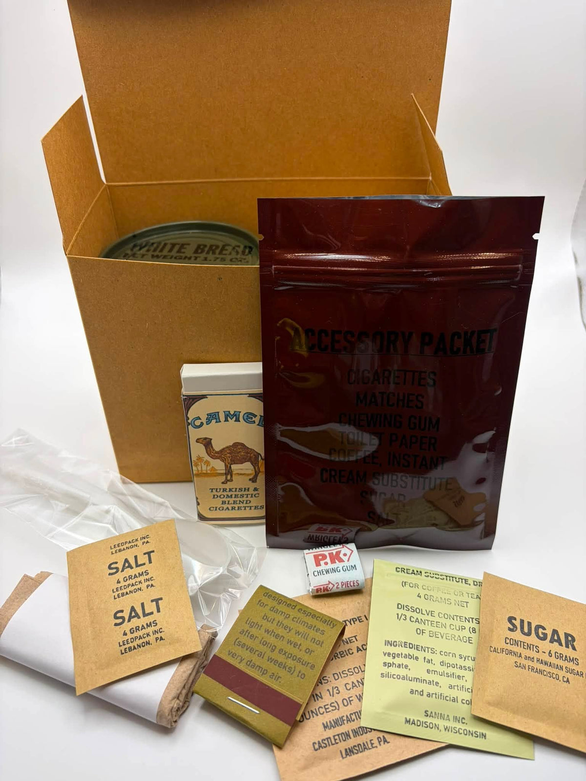Vietnam War U.S. Army MCI - Meal, Combat, Individual