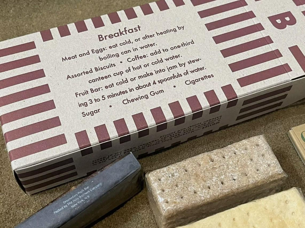 WWII US Army Late War Morale K Ration and Edible Contents – Hero Rations