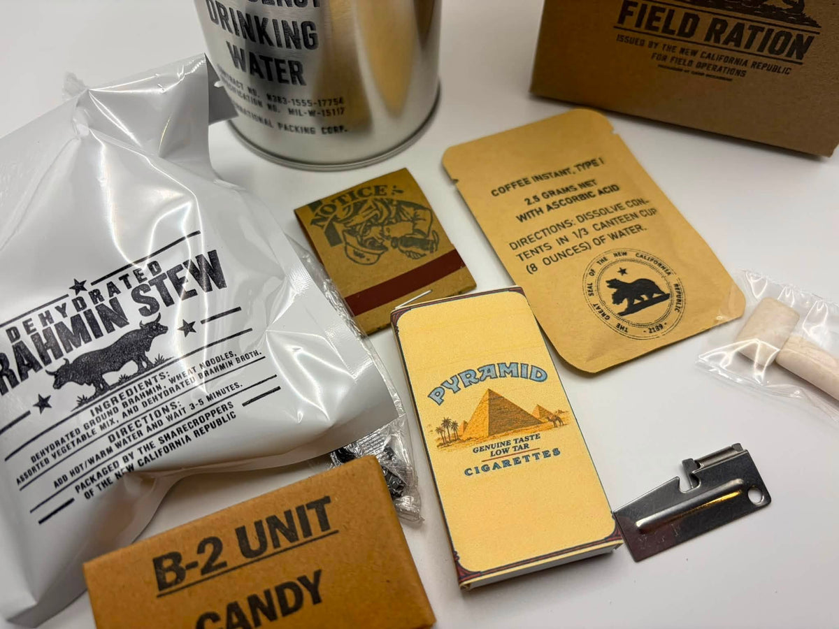 Post-Apocalyptic Game-Inspired N.C.R. Field Rations