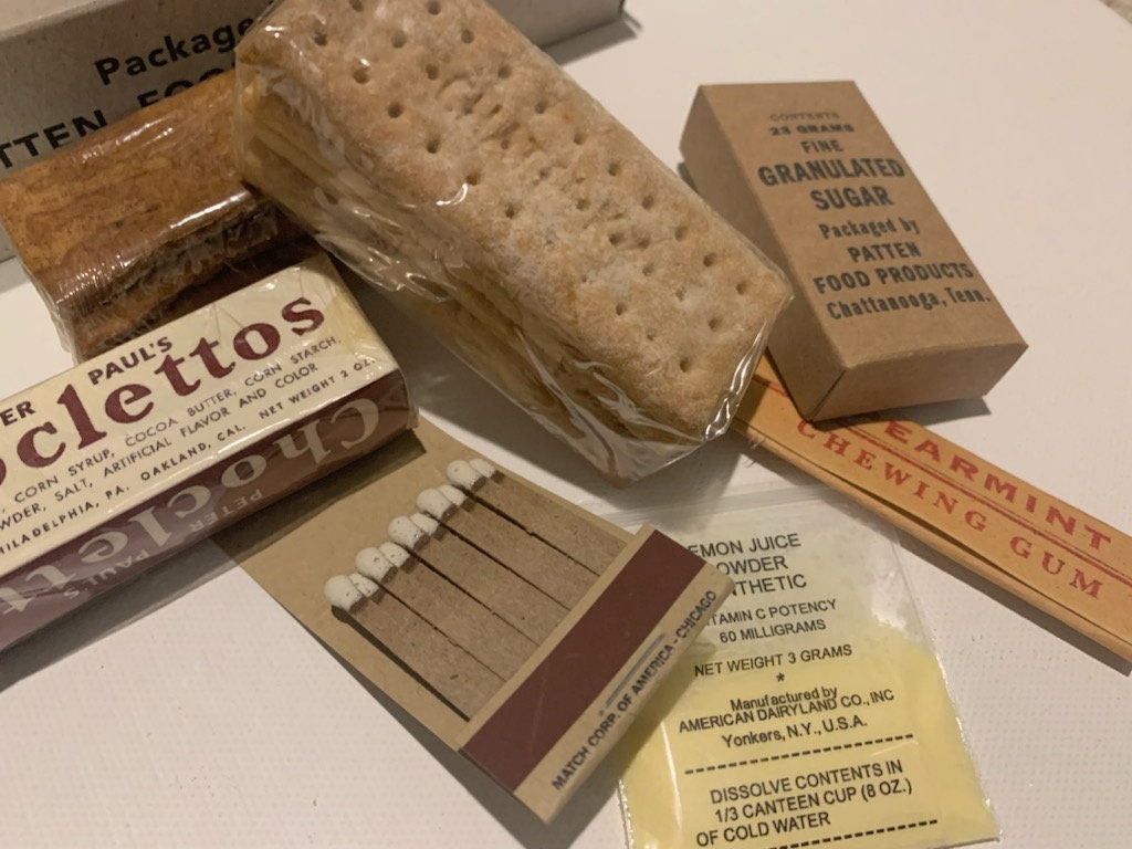 WWII U.S. Army K Ration Replacement Items – Hero Rations