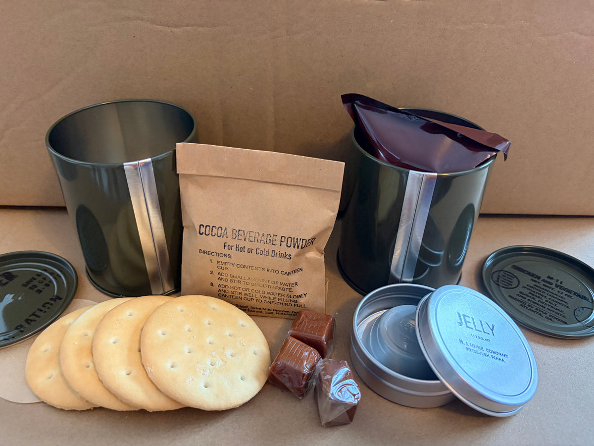 American Rations WWII US Army Late War C Ration (Late 1944-1945) – Hero Rations