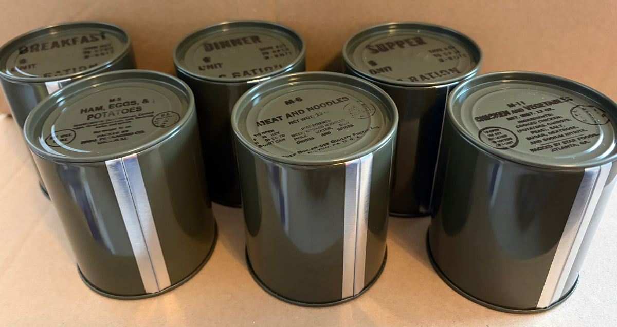 Old C Rations WWII US Army Late War C Ration (Late 1944-1945) – Hero Rations