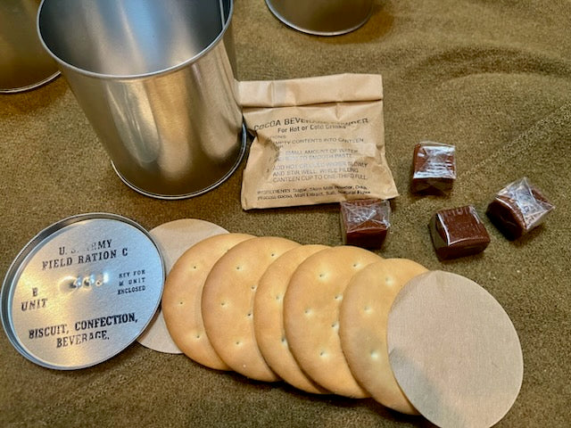 Cheese Rations WWII US Army Early War C Ration Reusable B Units and M Units – Hero Rations