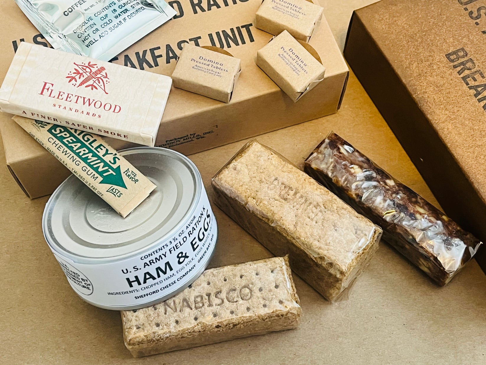 WWII US Army Early War K Ration and Edible Contents – Hero Rations