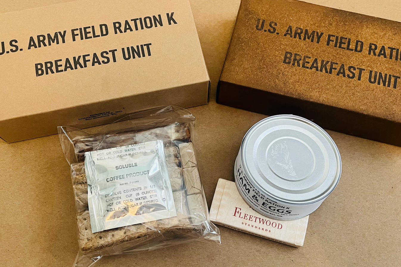 WWII US Army Early War K Ration and Edible Contents – Hero Rations