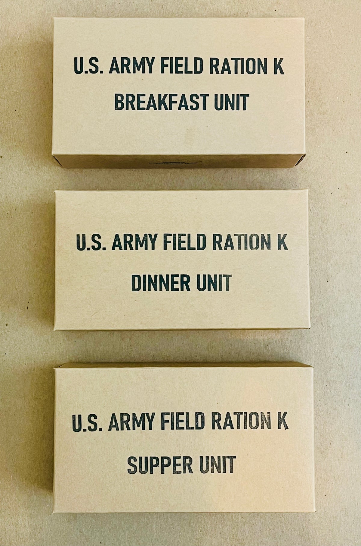 K Ration Dinner WWII U.S. Army Early War K Ration (1942-1945) – Hero Rations