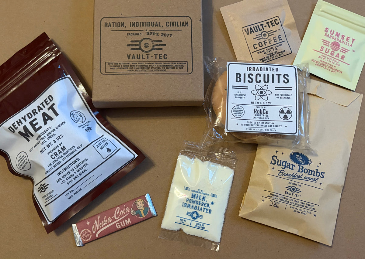 Fallout-Inspired Reproduction Ration – Fully Edible and Reusable