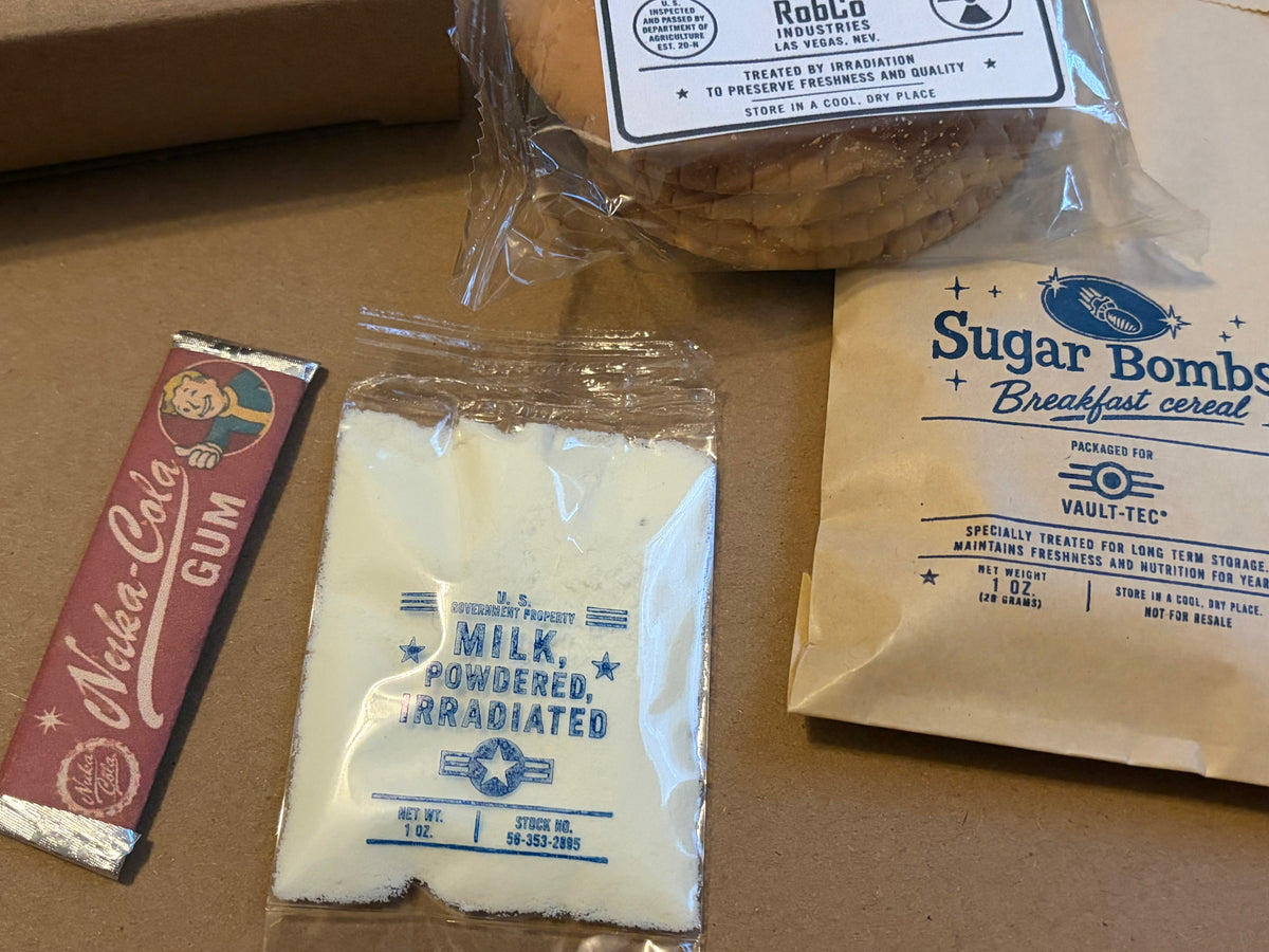 Fallout-Inspired Reproduction Ration – Fully Edible and Reusable