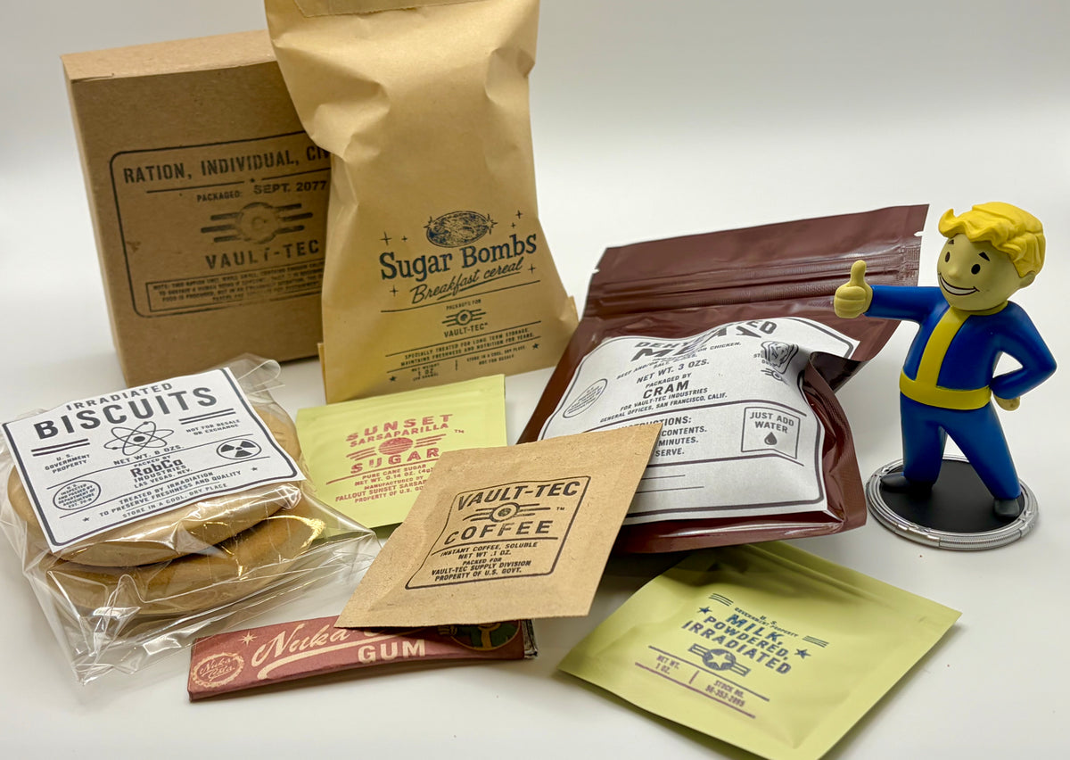 Fallout-Inspired Reproduction Ration – Fully Edible and Reusable
