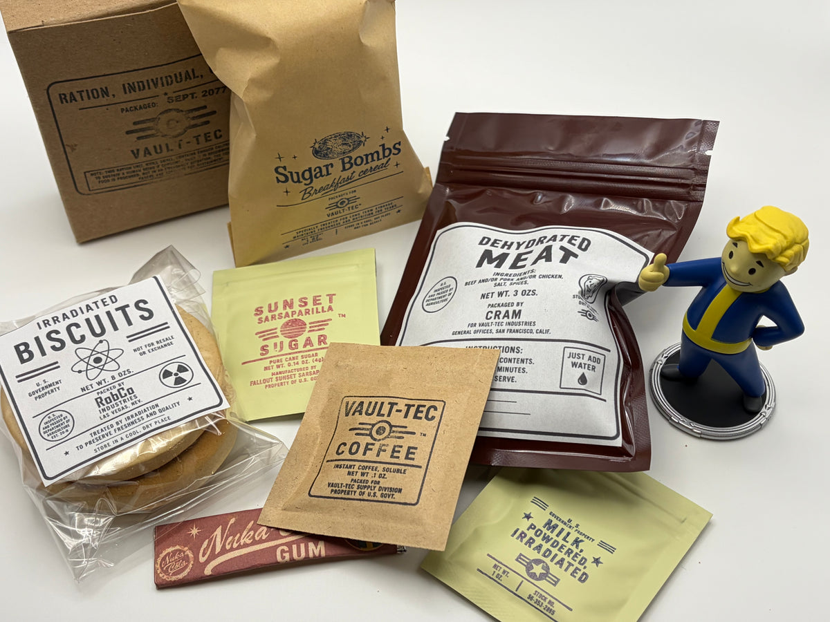 Fallout-Inspired Reproduction Ration – Fully Edible and Reusable