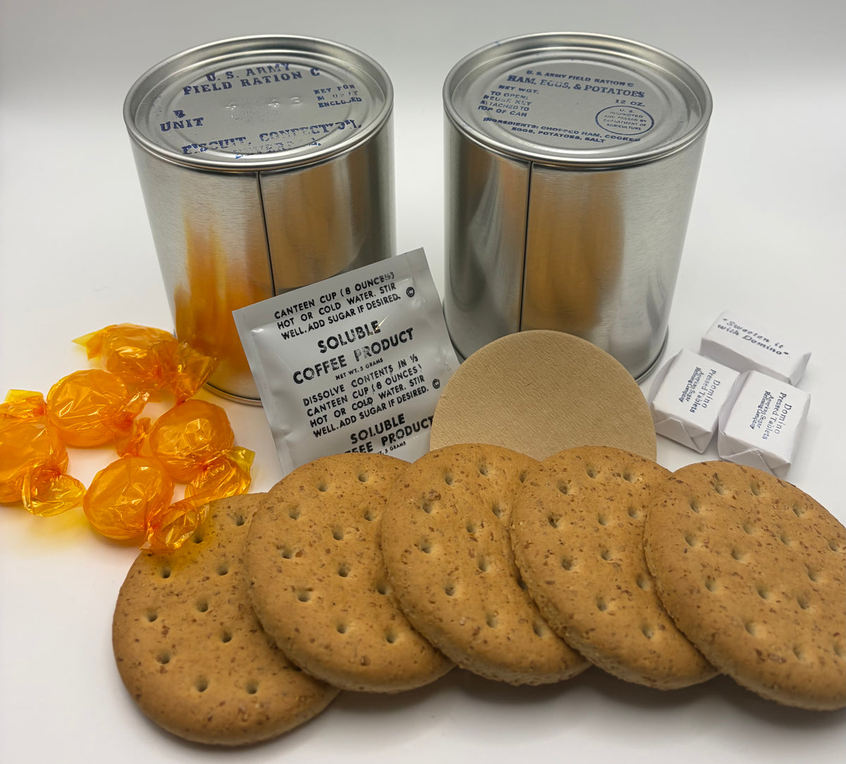WWII U.S. Army Mid War C Ration (1943-1945)