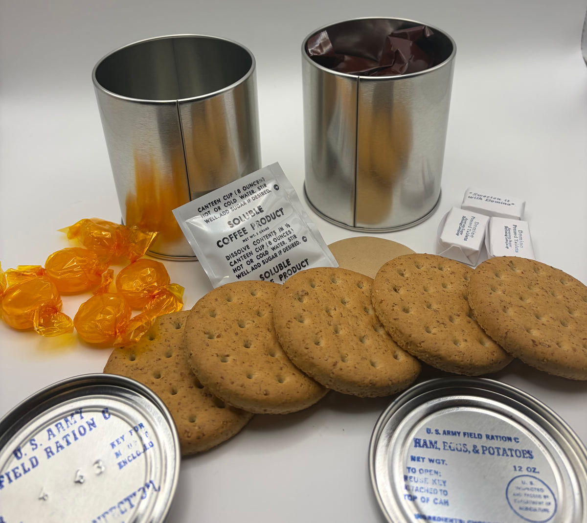 WWII U.S. Army Mid War C Ration (1943-1945)