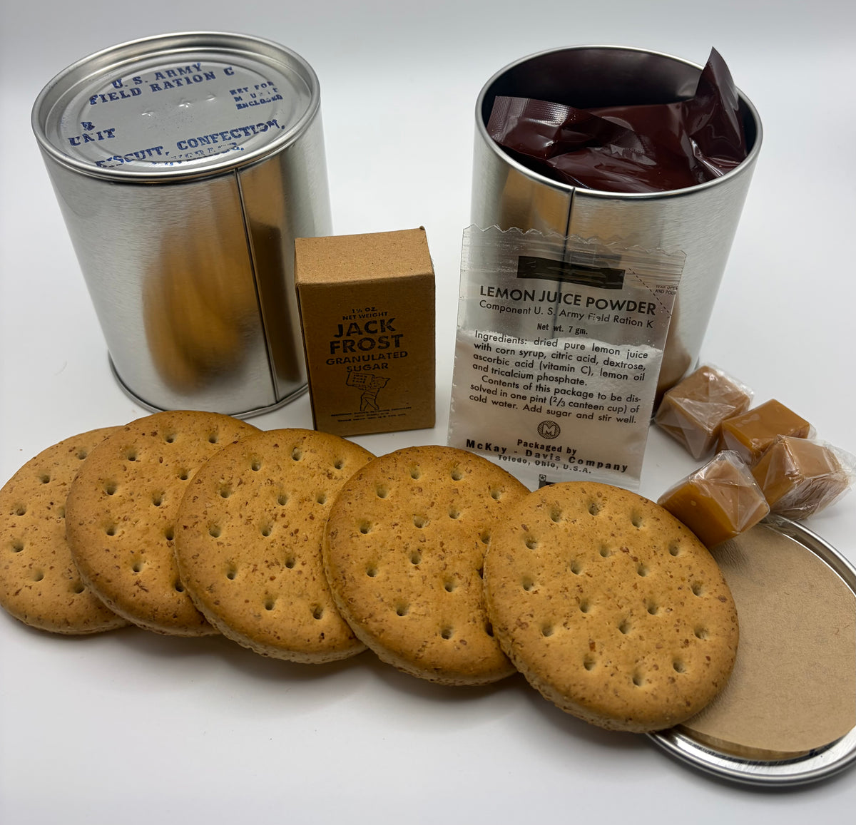 WWII U.S. Army Mid War C Ration (1943-1945)