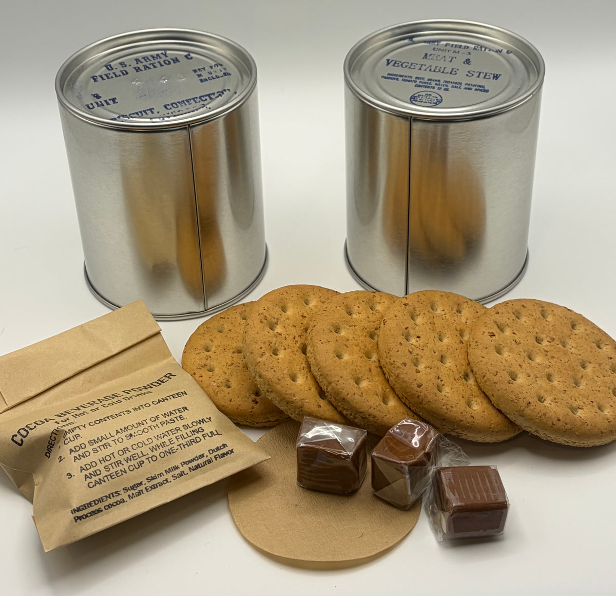 WWII U.S. Army Mid War C Ration (1943-1945)