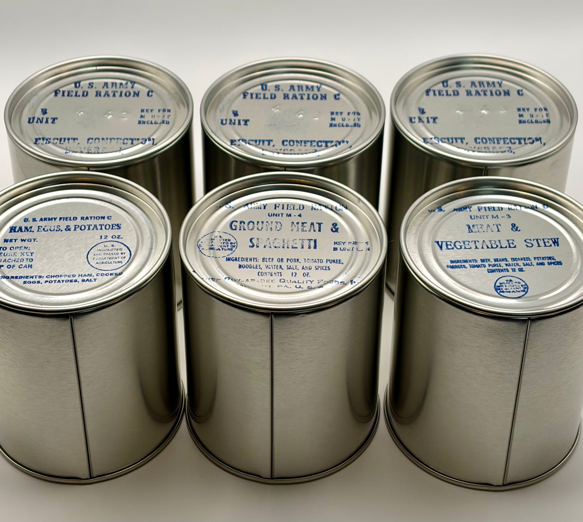 WWII U.S. Army Mid War C Ration (1943-1945)