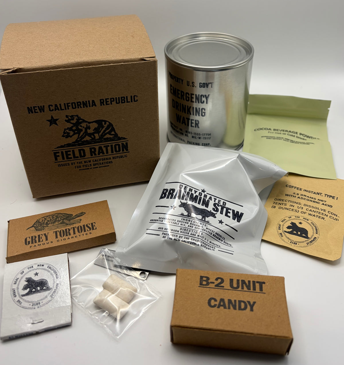 Post-Apocalyptic Game-Inspired N.C.R. Field Rations