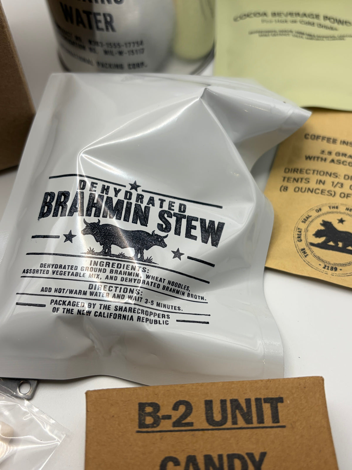 Post-Apocalyptic Game-Inspired N.C.R. Field Rations