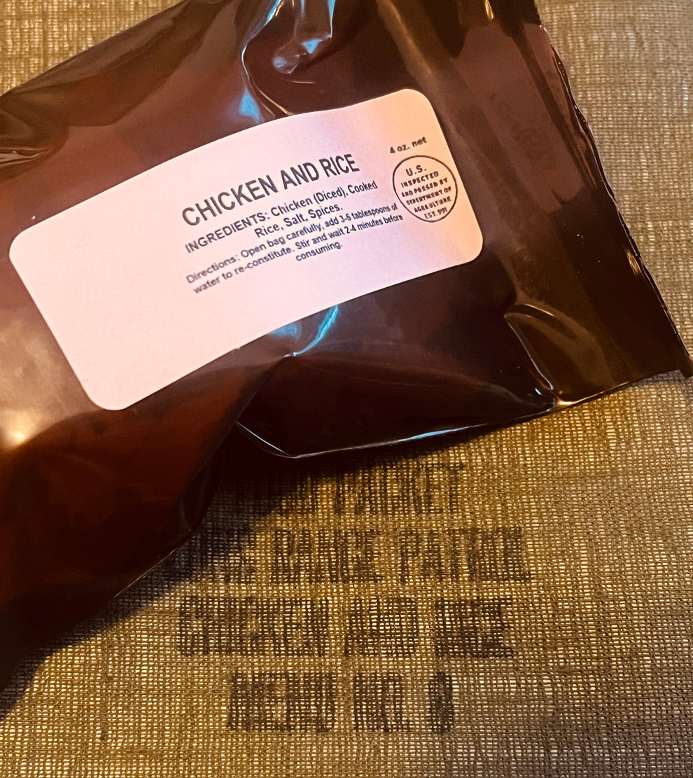 Army Ration Rice Vietnam War U.S. Army LRP Long Range Patrol Ration – Hero Rations