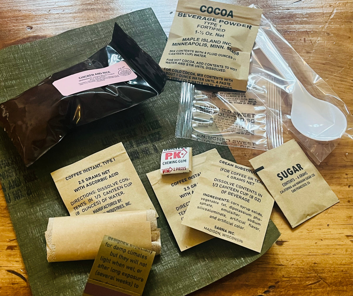 Army Ration Rice Vietnam War U.S. Army LRP Long Range Patrol Ration – Hero Rations