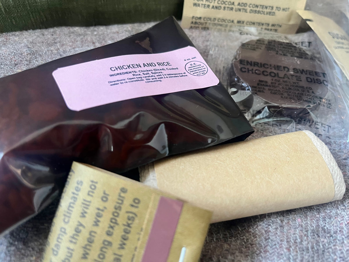Army Ration Rice Vietnam War U.S. Army LRP Long Range Patrol Ration – Hero Rations