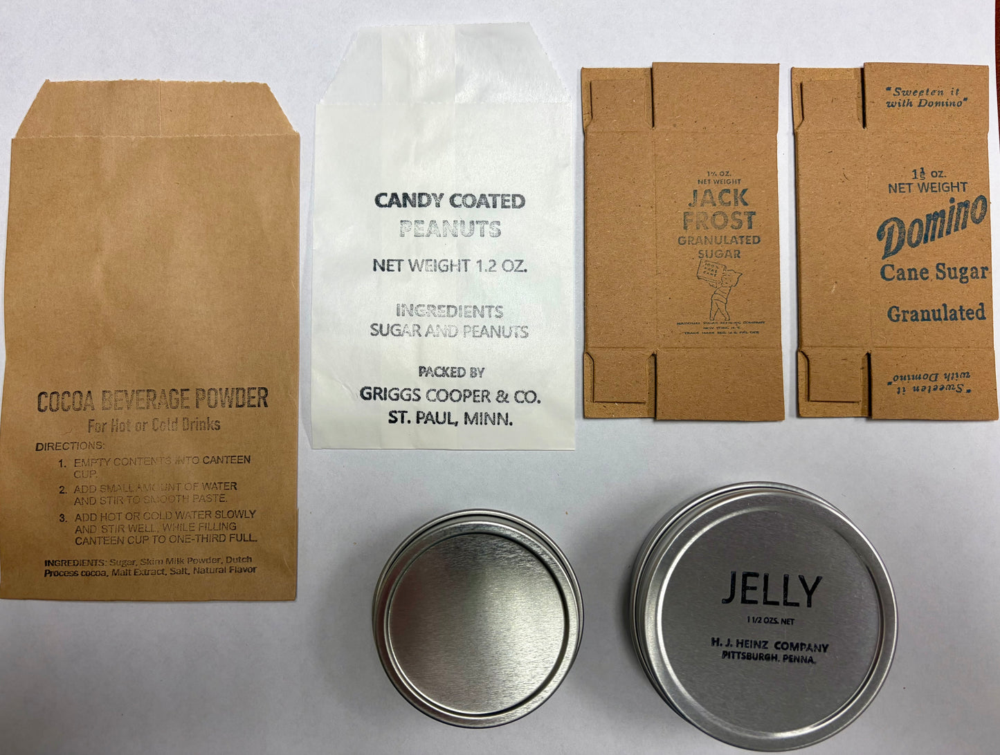 WWII U.S. Army PACKAGING ONLY