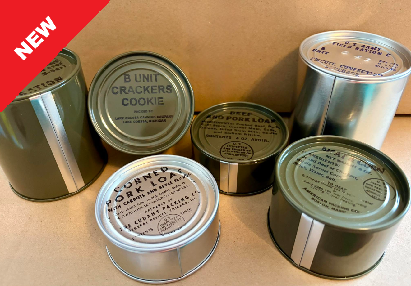 Hero Rations NEW 2.0 Reusable Ration Cans