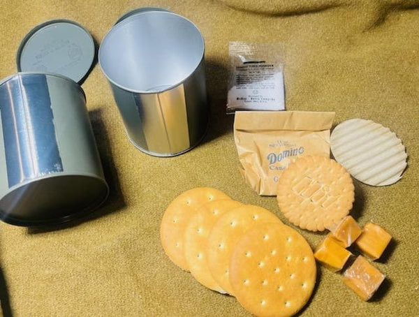 WWII US Army Late War C Ration - Completely Edible Reusable B and M Un ...