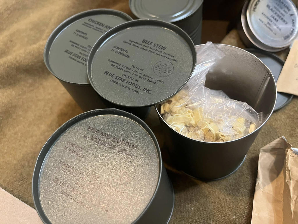 Army Ration Rice Korean War US Army - Ration, Individual, Combat (RIC) (1951-1953 ...